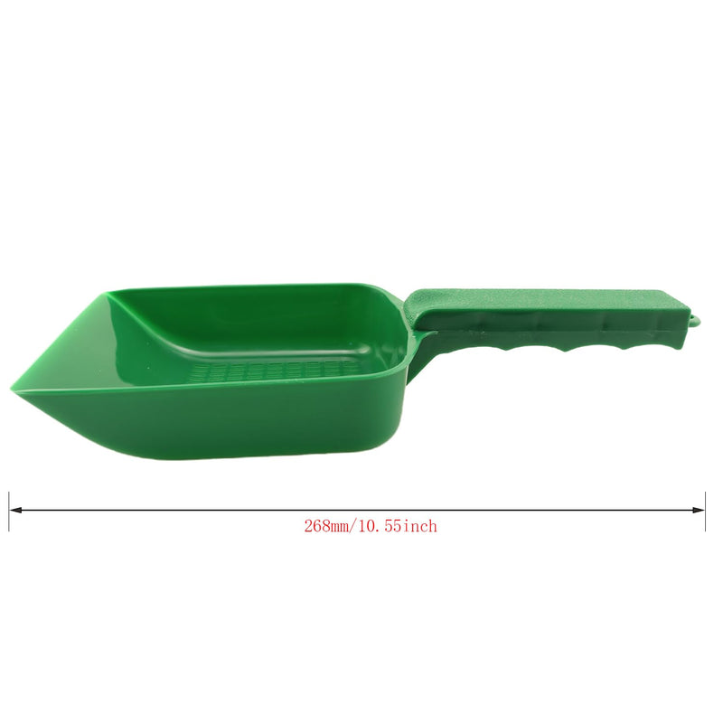 Aquarium Fish Tank Garden Sand Cleaning Shovel Green 5.11x4.33inch Lizard Feces Scoop Sand Filter Used for Home Gardens Fish Tanks and Swimming Pools - PawsPlanet Australia