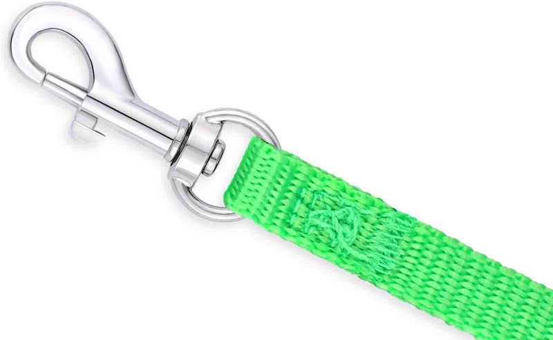 AMAGOOD 6 FT Cat Leash, Strong and Durable Traditional Style Leash with Easy to Use Collar Hook,Cat Lead Great for Cats (3/8 in x 6 ft(Pack of 1), Green) 3/8 in x 6 ft(Pack of 1) - PawsPlanet Australia