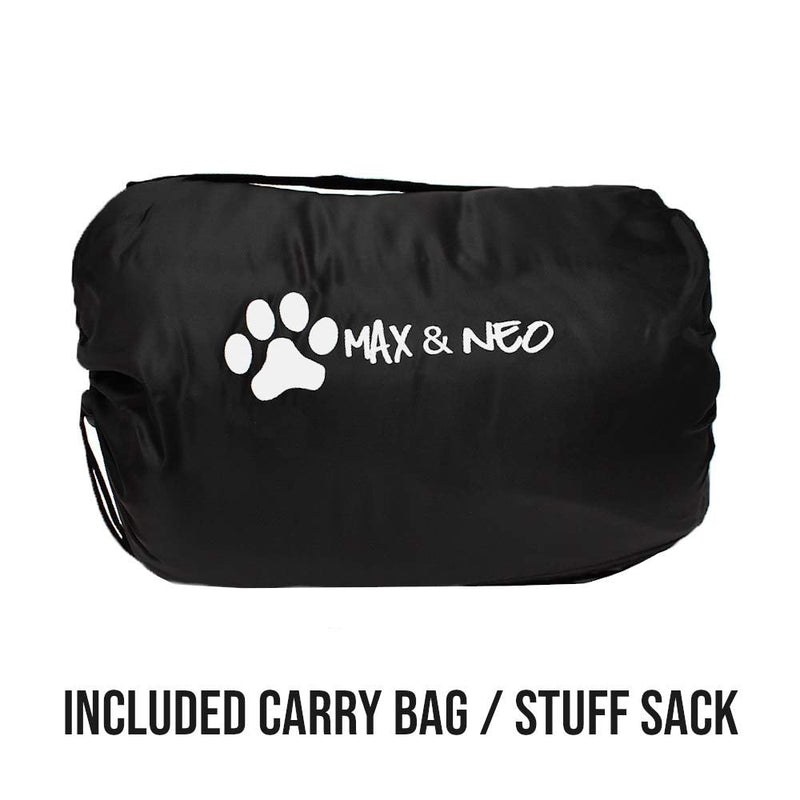 Max and Neo Travel Dog Bed 39" x 30" Fluffy Lightweight Portable Pet Mat with Carry Bag - We Donate One for One for Every Product Sold - PawsPlanet Australia
