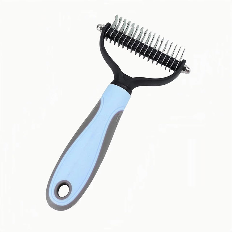 9-in-1 Pet Grooming Kit, Self-Cleaning Slicker Brush, Deshedding Rake, Lint Remover, Nail Clipper & More, Complete Cats & Dog Care Set. - PawsPlanet Australia