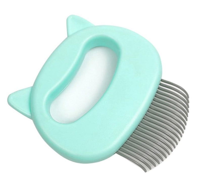 AKOAK 1 Pack Cat Massage Comb, Pet Hair Removal Massage Shell Brush, Soft Hair Removal Brush Comb and Shed Fur Remover Hair Removal Tool for Long and Short Hair Cats Dogs Puppies Rabbits - PawsPlanet Australia