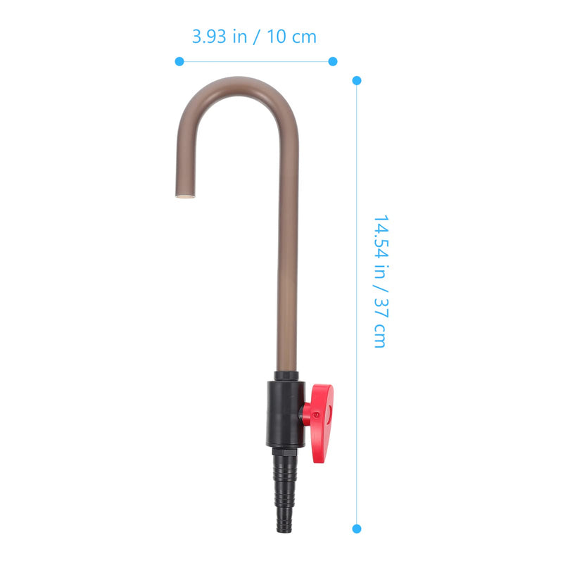 NUOBESTY Aquarium Water Changer Aquarium Gravel Cleaner Fish Tank Change Water Pipe Water Changer Siphon Aquarium Accessories - PawsPlanet Australia