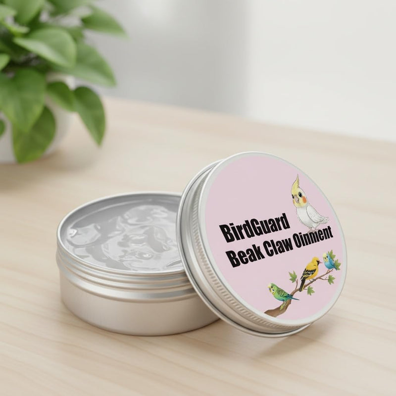 Parrot Beak Oil & Bird Feet Moisturizer – Ointment for Dry Skin, Beak Care & Claw Repair for Budgies, Cockatiels for Peeling, Flaky, Cracked Beaks and Rough, Dry Claws - PawsPlanet Australia