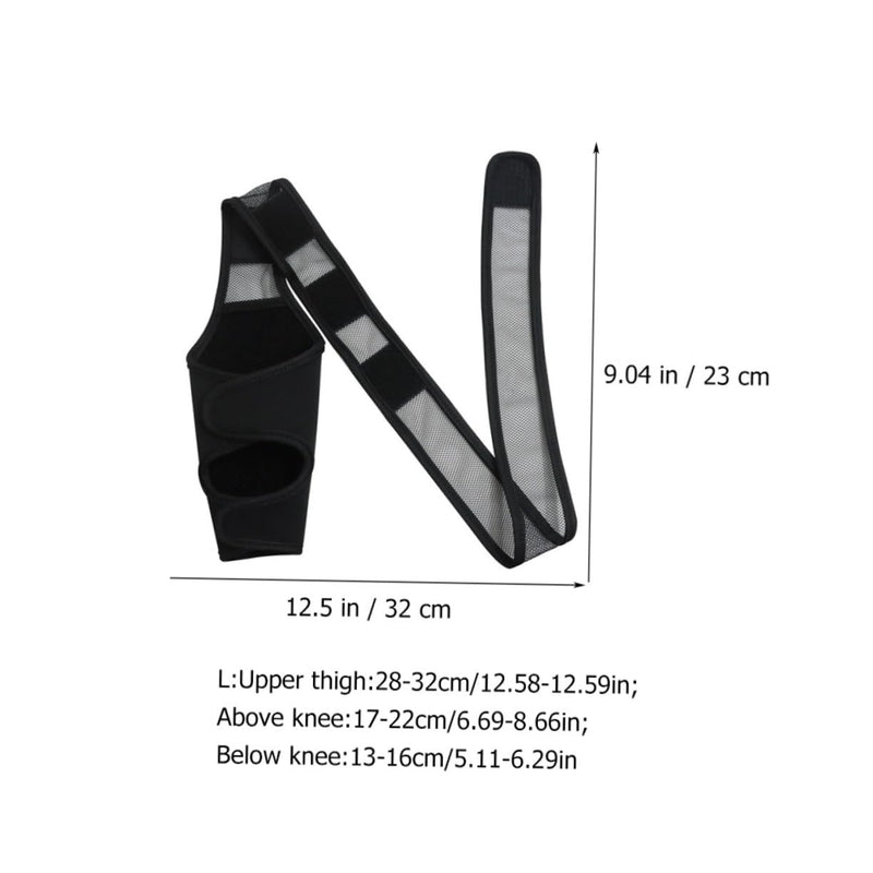 Neoprene Dog Knee Brace with Breathable Mesh Elastic Protection for Injured Front and Rear Legs Adjustable Dog Leg Splint for Long Term Stability