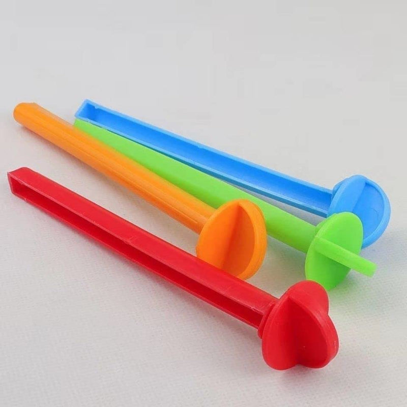 4 Pack Perch Cage Clip On Plastic Parrot Stand for Parakeet Manor Travel Wire Cages Finch Canary Budgie Parrotlets Cockatiels Conure Lovebird Small Birds - PawsPlanet Australia