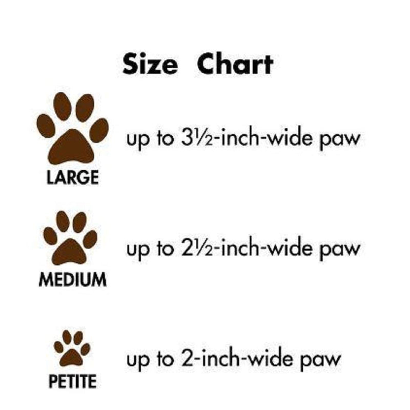 JJMax Dog Paw Handheld Cleaner Gentle Dirt and Mud Remover (Medium (Medium Breeds), Orange) - PawsPlanet Australia