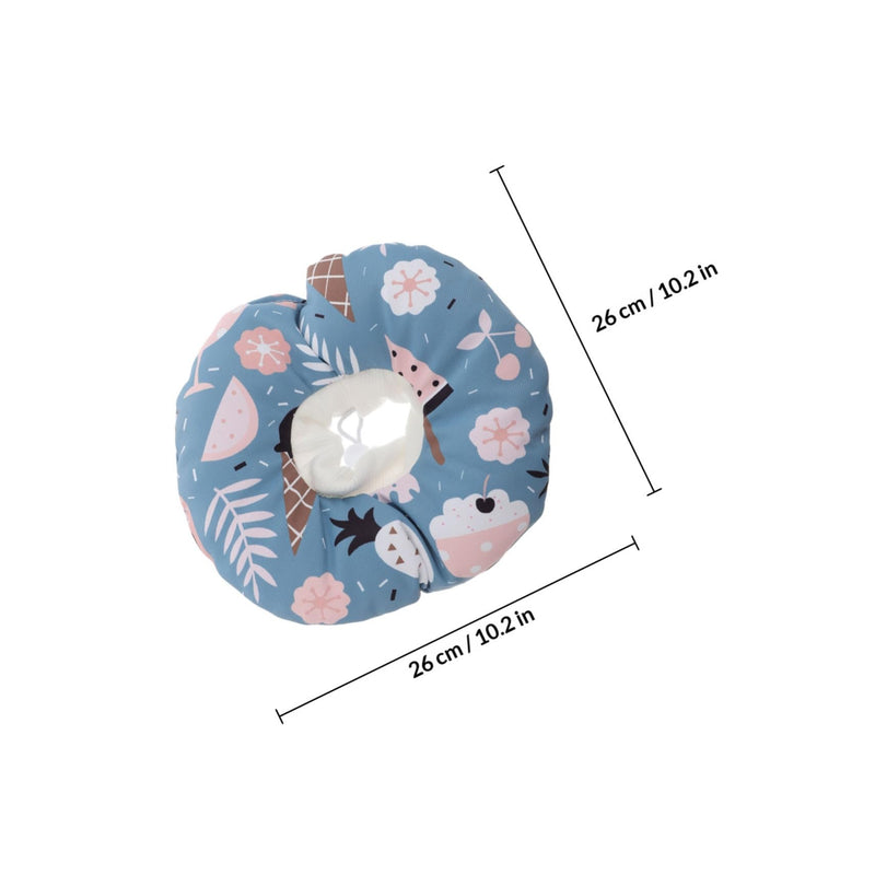 Cabilock Adjustable Cat Collar, Pet Protective Collar made of Cotton, Prevents Scratching and Licking, Comfortable Neck Cone, Waterproof