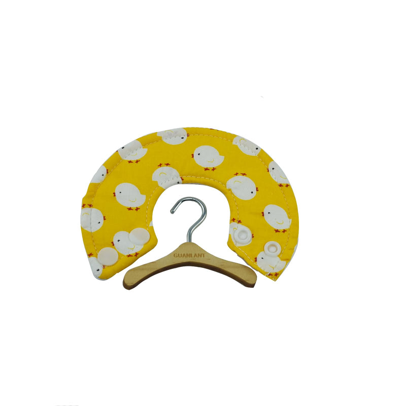 Bird Collars for Monk Parakeets Feather Plucking,Sun Conures Anti-bite Elizabethan Soft Collars,Cockatiels Parrot Recovery Cones Neck Quaker Parrot Feather Protection Collar with Wood Hanger Yellow-B - PawsPlanet Australia