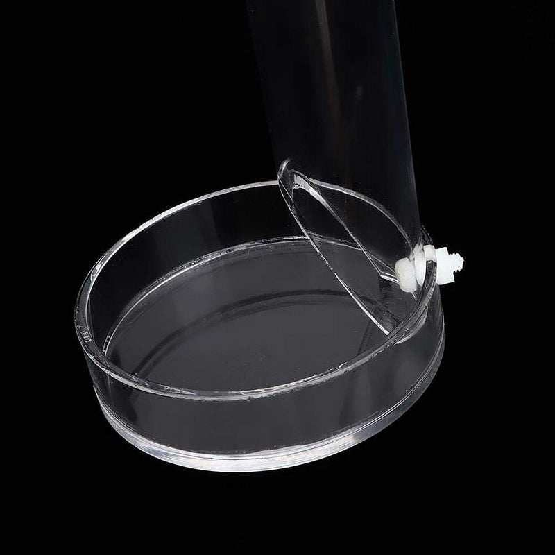 Acrylic Shrimp Feeder Tube, Ornamental Aquarium Feeding Tube Fish Food Container Set with Sucker Hook Fish Tank Accessories 20cm - PawsPlanet Australia