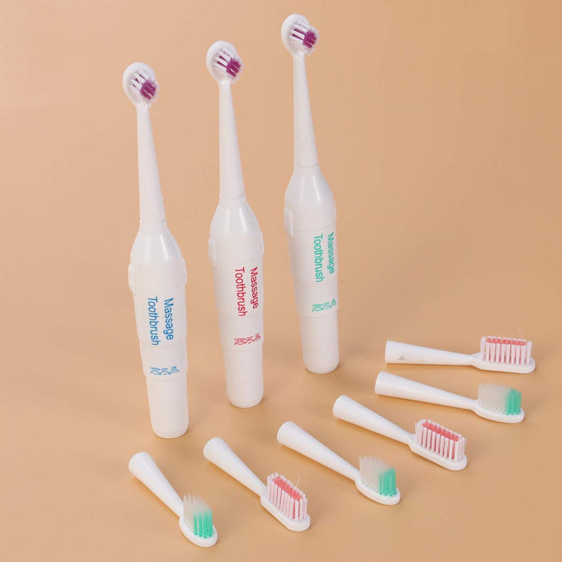VILLCASE Electric Ultrasonic Toothbrush for Pets Portable Travel Toothbrush with Gentle Cleaning for Dogs and Cats