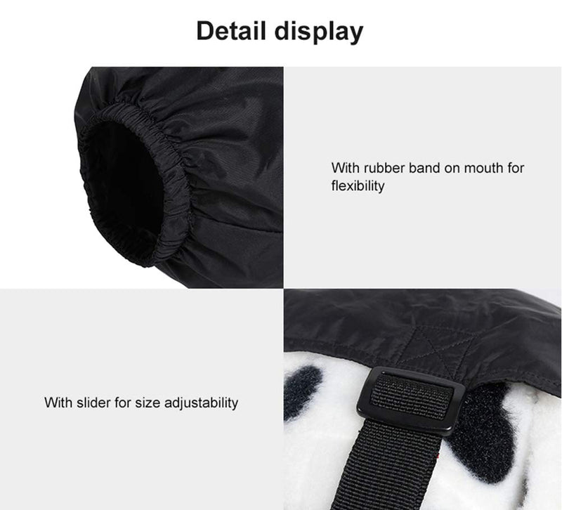 Delifur Dog Anxiety Muzzle Pet Calming Cap Eye Mask Nylon Shading for Grooming Anti Car Sickness S - PawsPlanet Australia