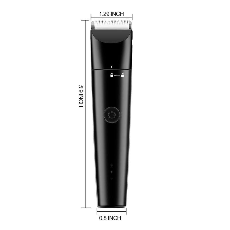 Dog Grooming Clippers 4 in 1 Pet Grooming Kit,2-Speed Cordless Dog Clipper with Nail Grinder,USB-C Rechargeable Paw Trimmer for Small Pets, Dogs, Cats - PawsPlanet Australia