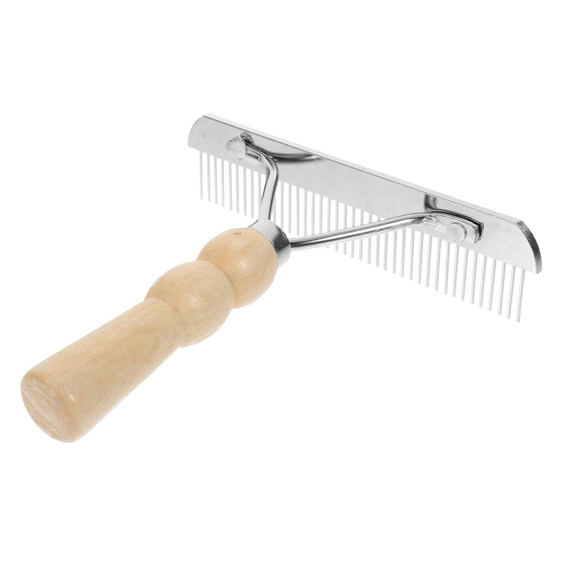 balacoo 2Pcs Horse Nail Rake Comb - Pet Horse Hair Comb, Horse Brush Steel Comb for Hair, Pet Mane Pulling Tool, Pet Horse Hair Brush, Mane Brush Dog Deshedding Brush - PawsPlanet Australia