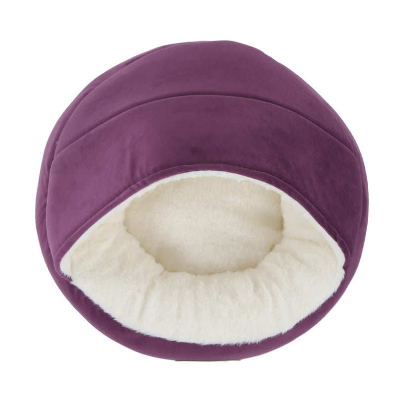 Puppy Bed, Pet House Cat Sleeping Bag Comfortable Plush Small Dogs Cat Bed Donut Removable Winter Warmth Semi Enclosed Pet Cat Bed for Small Medium Large Dogs Cats Puppy Kitty (#2) #2 - PawsPlanet Australia