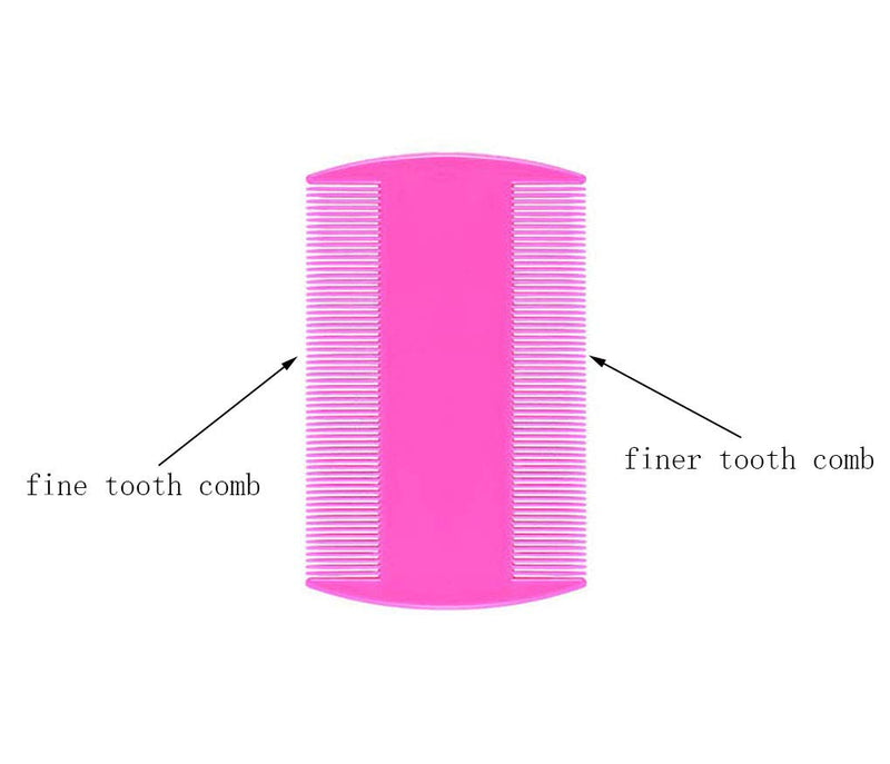 10 PCS Dog Flea Combs Double sided Pet Flea Lice Combs Cat Grooming Fine Tooth Hair Combs - PawsPlanet Australia