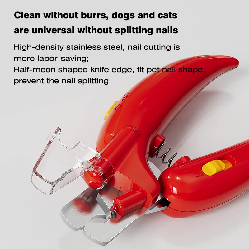 Pet Nail Clippers, Small Pepper Shape,Ergonomic Pet Nail Trimmer,Portable Pet Nail Cutter - PawsPlanet Australia