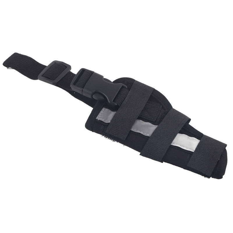 Naroote Dog Brace Hind Leg, Dog Knee Brace Dog Leg Braces For Back Leg Puppy Rear Leg Protector Stable Support Knee Pads For Surgery Recovery, Black (XXS)
