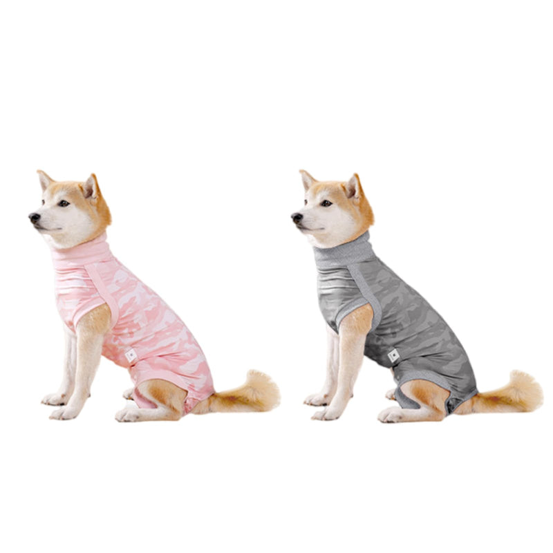 Machine Washable Dog Surgical Suit for Abdominal Wound Care Stops Licking Comfort and Easy Movement Ensures Dog Restoration