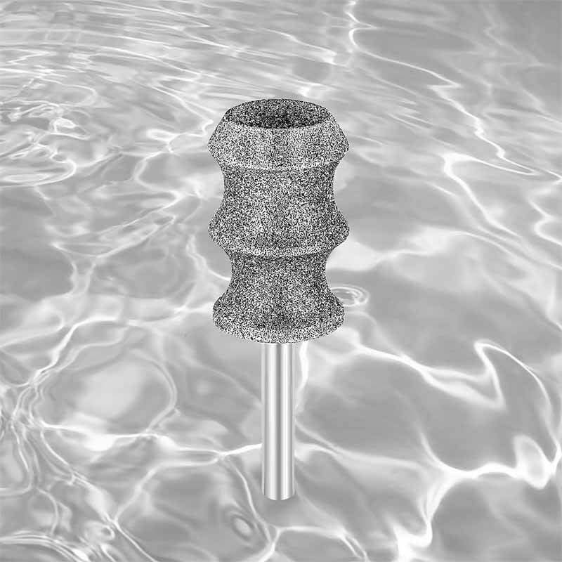 Diamond Dog Nail Grinder Wheel For Dremel, Pet Dog Nail Grinder Attachment Replacement Head refill, 1/8'' Pet Nail Claw Care Grooming Bit, For Dremel Pet Dog Nail Grinder Tip Bits Attachment（ Large ） C-Expert-1/8''-80# - PawsPlanet Australia