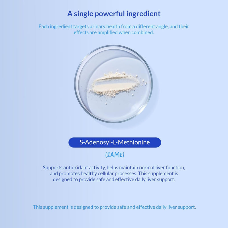 SAMe for Dogs - S-Adenosyl-L-Methionine, Liver Supplements for Dogs - Brain Supplement for Dogs, Promotes Cognitive Support, Liver Support Supplement Tablets - PawsPlanet Australia