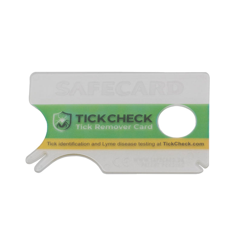 Tick Remover Card - Wallet Sized Tick Removal Tool with Free Tick ID Card & Testing Information - for People, Dogs, Cats (1 Pack) 1 - PawsPlanet Australia
