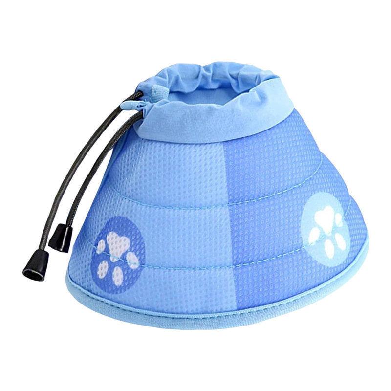 Adjustable cat collar, soft and scratch-resistant, prevents licking and protects wounds, ensuring comfort for pets. Suitable for cats and dogs.