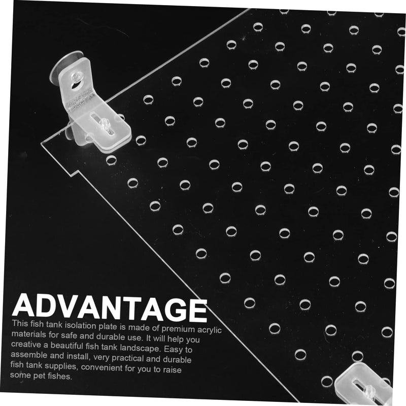 Fish Tank Board Transparent Fish Tank Divider Fish Tank Divide Board Portable Fish Tank Divider Aquarium Fish Tank Divider Fish Breeding Divider Fish Tank Supplies - PawsPlanet Australia