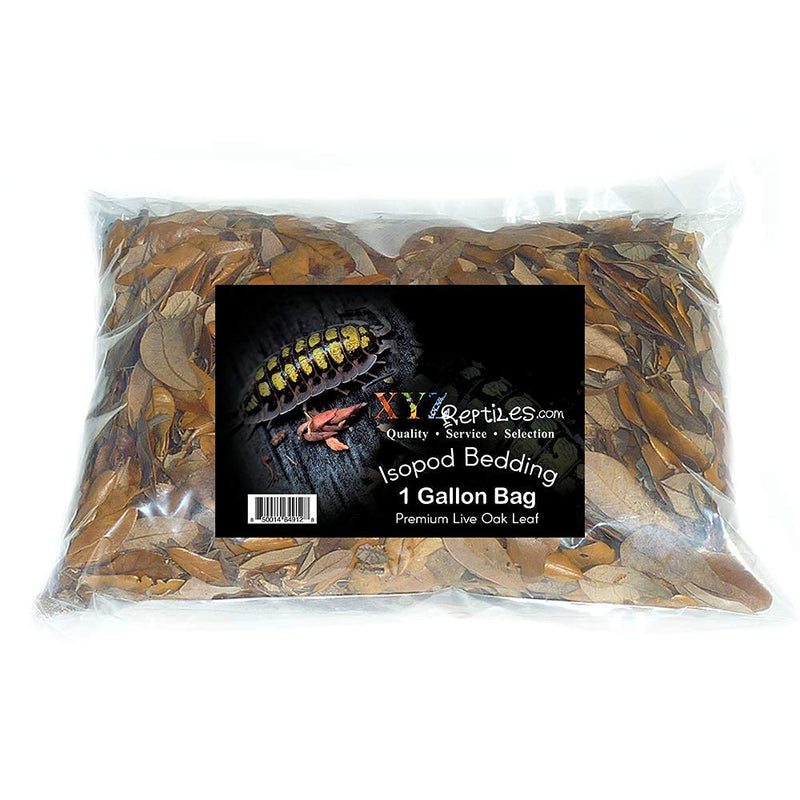 Premium Live Oak Leaf Litter Isopod Substrate Terrarium Bedding (1 Gallon) 1 Gallon