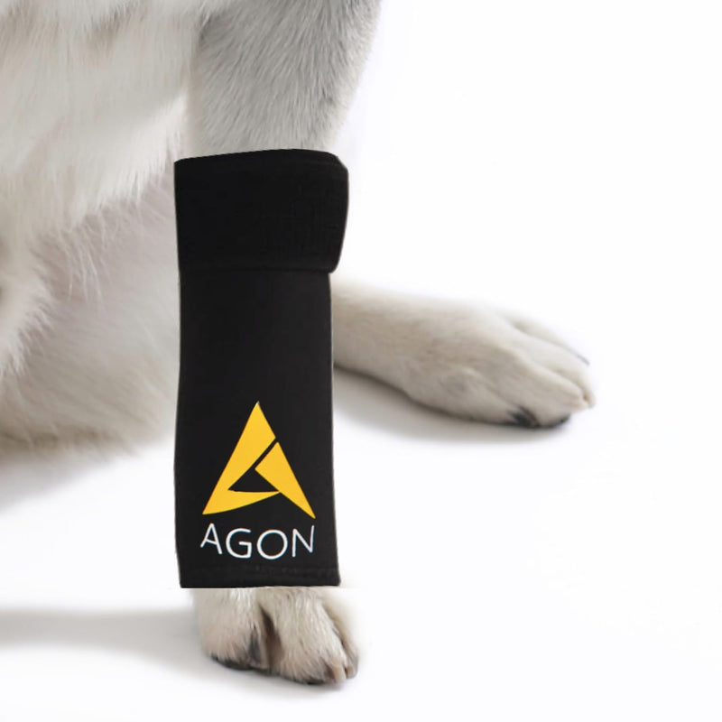 Agon® Dog Canine Front Leg Brace Paw Compression Wraps with Protects Wounds Brace Heals and Prevents Injuries and Sprains Helps with Loss of Stability Caused by Arthritis (Large/X-Large) Large/X-Large - PawsPlanet Australia