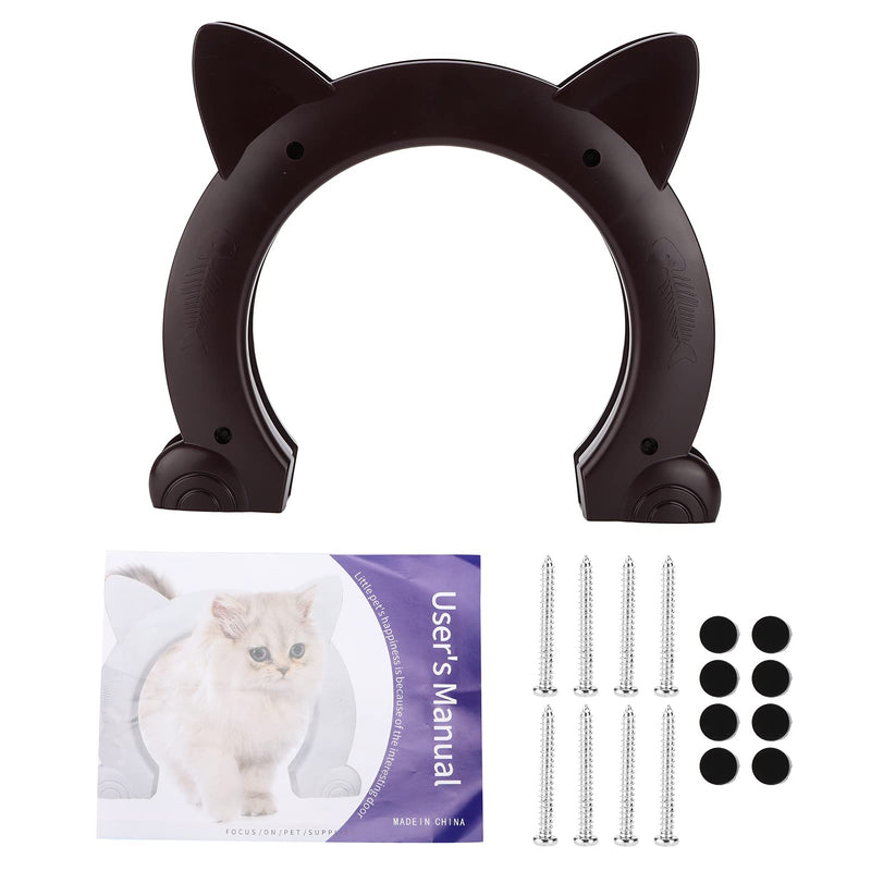 Cat Door, Dog Gate Durable for Household Doors for Interior Exterior for Window