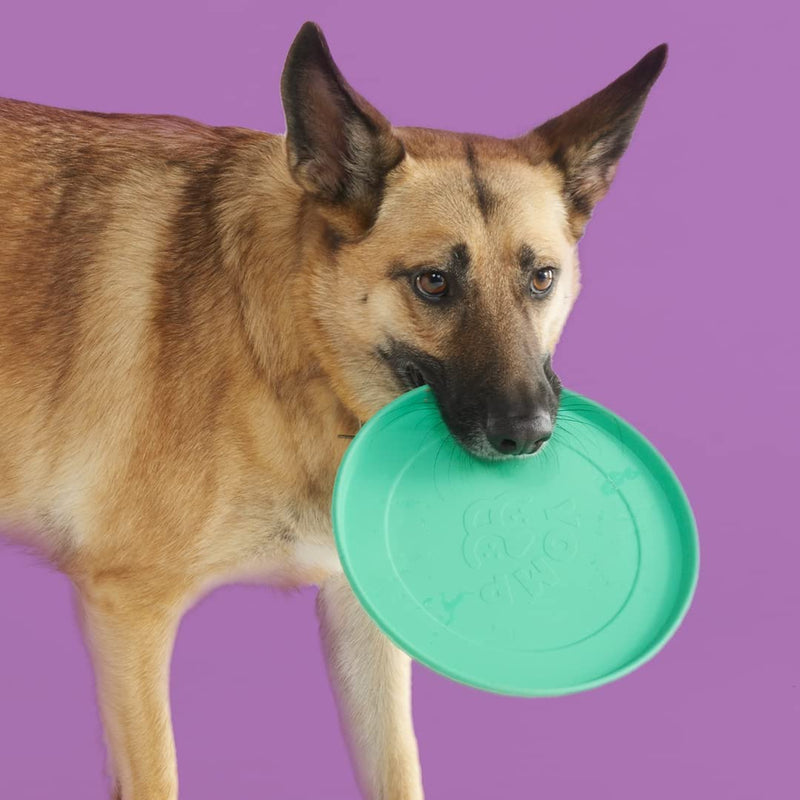 YOMP FetchFlyer Dog Flying Disc Toy - Interactive Outdoor Fetch Toy Designed for Safe Pet Play, Made from Textured & Non-Toxic Silicone - PawsPlanet Australia