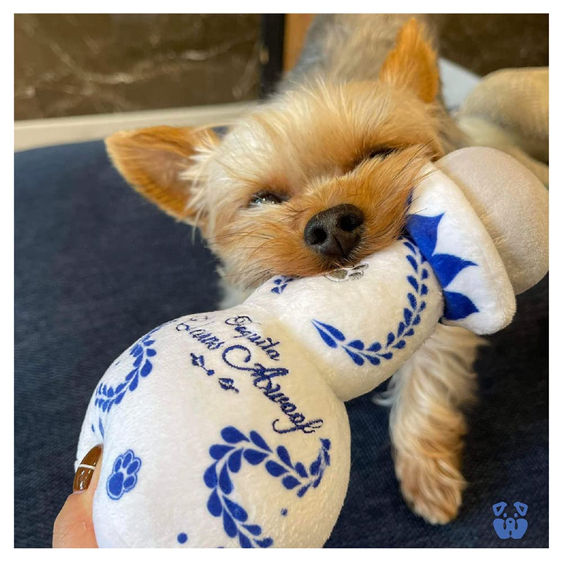 PAWTY Dog Toys - Claws Awoof Dog Toy - Funny Cute Durable Unique Dog Plush Toy with Squeaker for Small Medium Dogs - Cute Dog Gifts for Dog Birthday - Tequila Alcohol Cute Parody Dog Toy with Squeaky - PawsPlanet Australia