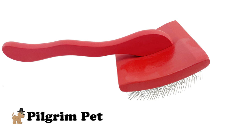 Professional Dog Slicker Brush - Fluff and Detangle (Large) Large - PawsPlanet Australia