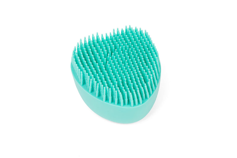 Luxurious Dog Bath Brush Scrubber - Soft Silicone Dog Shampoo Brush Combo for Pet Grooming, Bathing, & Massage Dispensing - Extreme Lather Dog Shower Brush (Green) by Crazy Piper - PawsPlanet Australia