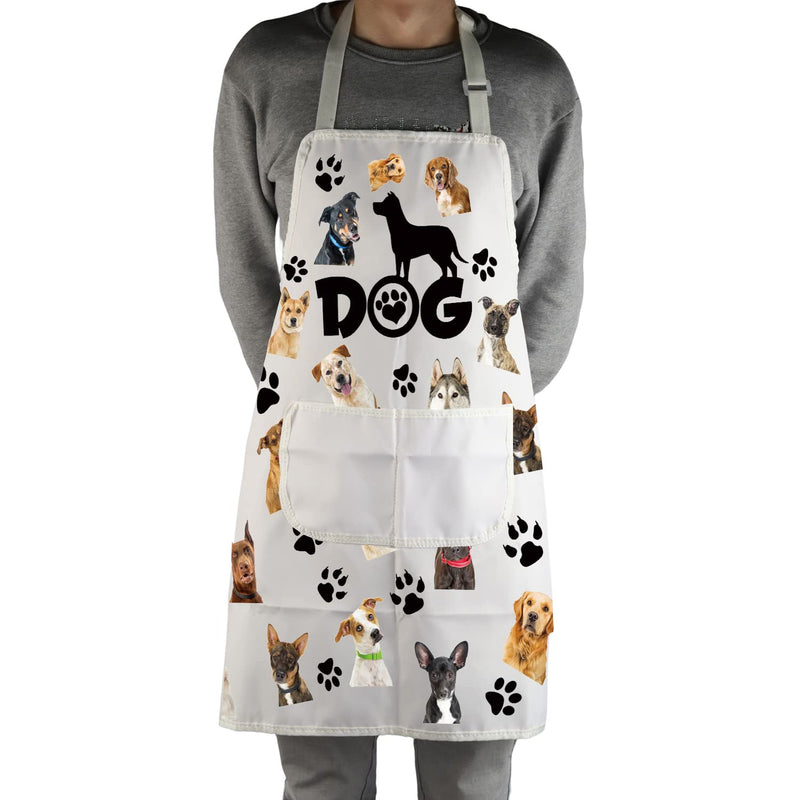 ENSIANTH Dog Groomer Apron for Grooming - Puppy Apron - Grooming Gifts for Dog Lovers and Owners dog grooming apron