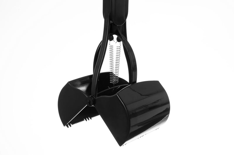 Mr. Peanut's 32" Tall Profile Pooper Scooper, Heavy Duty ABS Frame & Bin, Durable Double Spring Clamp, Lightweight Design, Simple One Step Assembly - PawsPlanet Australia