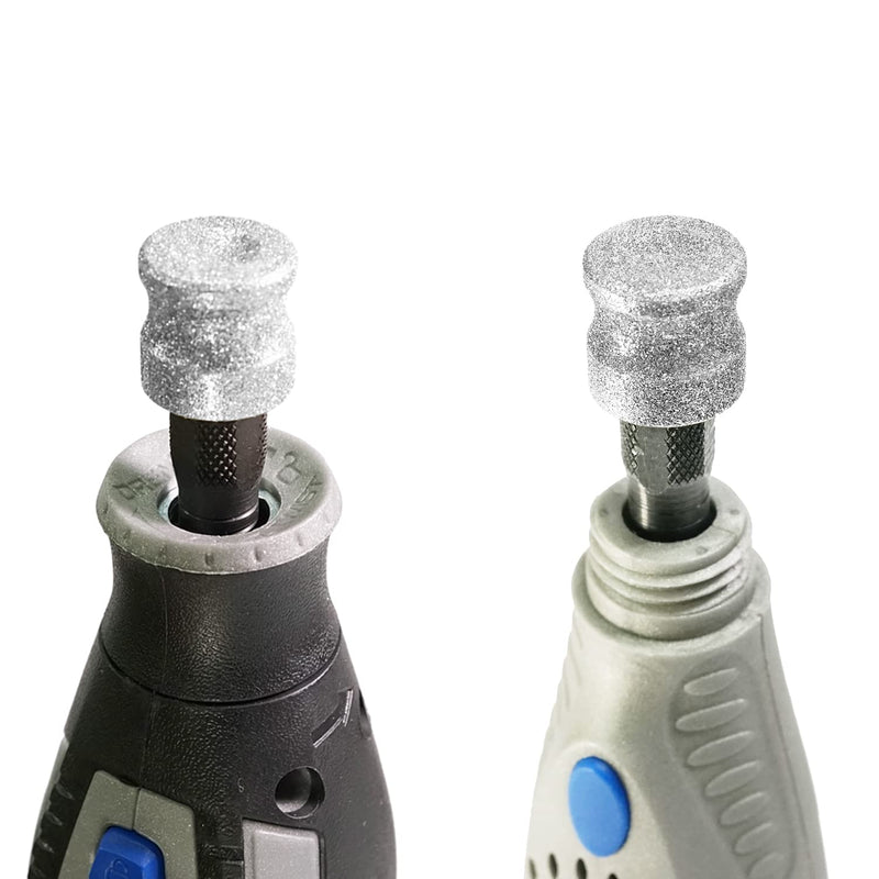 Diamond Dremel Dog Nail Grinder Bit, Dremel Nail Grinder for Pets, Faster Jumbo Dremel Diamond Bit for Dog Nails, 1/8'' Dremel Dog Nail Grinder Attachment, Dog Nail Grinder for Animals Nail Care - PawsPlanet Australia