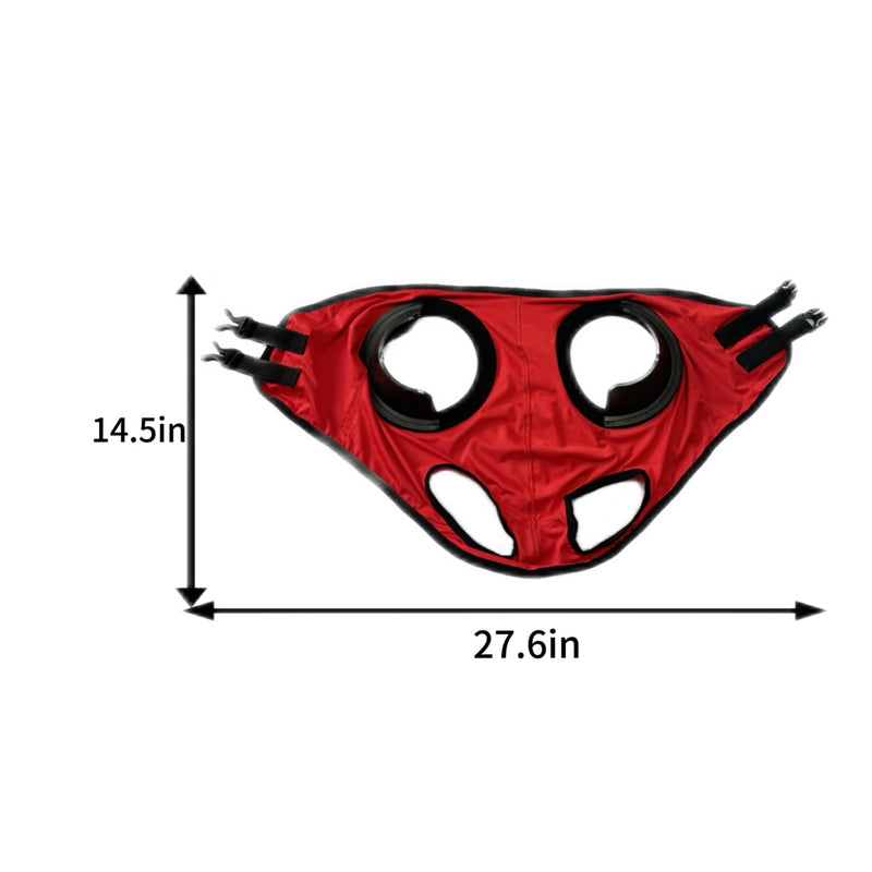 Adjustable Horse Fly Masks - Focus Aid for Racing & Training,Super Comfort Stretchy Equestrian Eye mask Large Eye Space with UV Protection Soft on Skin with Breathability (Black) BLACK