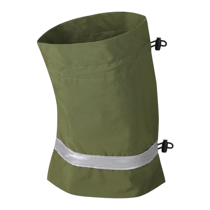 Dog Winter Ear Protector Waterproof Thermal Dog Snood with Reflective Strip Puppy Earmuffs Dogs No Flap Ear Wrap Pet Ears Neck Cover for Warm Winter Anxiety Relief Calming (Green, L) Green