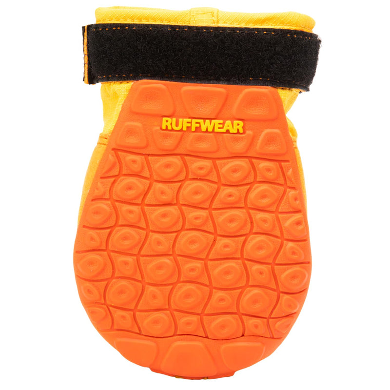 Ruffwear, Summit Trex Dog Shoes, All-Season Paw Protection with Durable Non-Slip Grip & Stay-Put Fit for Everyday Adventures, Sunrise Yellow, 2.75" 2.75 in (2 Boots) - PawsPlanet Australia