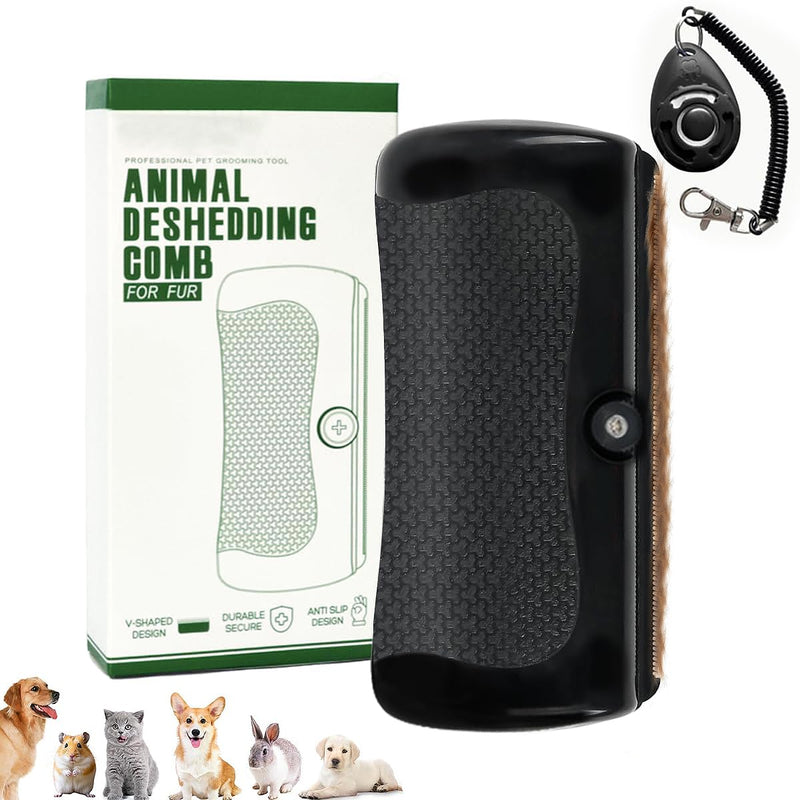 Pets Shedding & Grooming Tools, Deshedding Dog Brush for Shedding- Upgrade Cats, Dogs, Rabbits, Horses, Ergonomic Hair Removal Brushs - PawsPlanet Australia