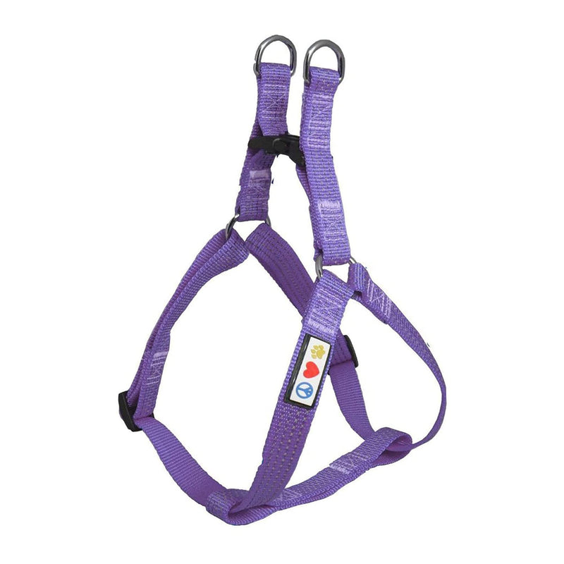 Pawtitas Value Bundle Set | Extra Small Reflective Dog Harness + Extra Small Reflective Dog Collar + Extra Small Reflective Dog Leash – Orchid Set - PawsPlanet Australia