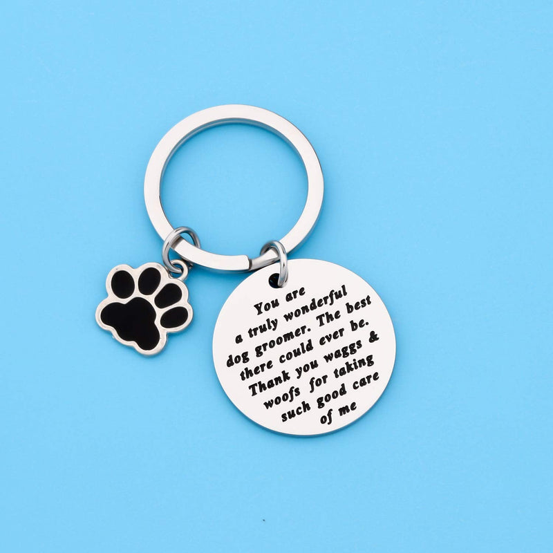 FOTAP Dog Groomer Gift Pet Groomer Gift Dog Grooming Gift Dog Salon Gift Dog Groomer Thank You Gift Waggs & Woofs Key - PawsPlanet Australia