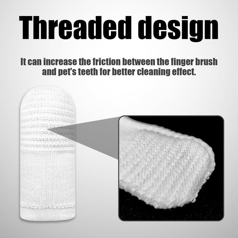 12 Pack Pet Finger Toothbrush, Dog Toothbrush, Cat Toothbrush, Efficient Cleaning, Pet Dental Care, Anti Plaque