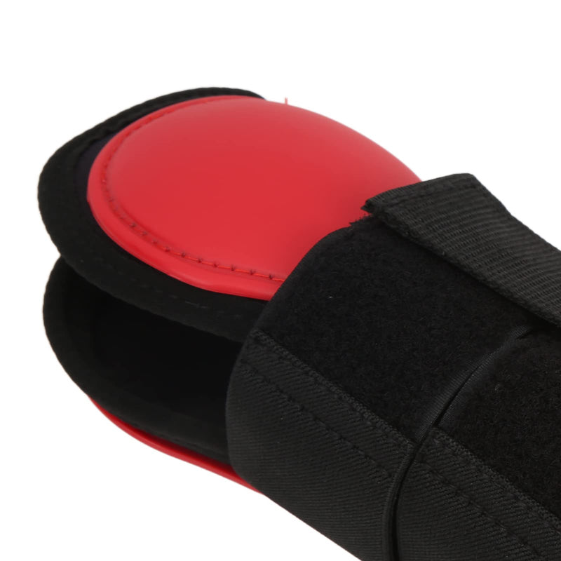 Horse Boots, Splint Boots for Horses PU Shell Horse Front Leg Boots with Elastic Cushion Horse Tendon Boots Open Front Fetlock Boot Horse Ice Boots for Horse Protective Boots red front legs 85x45x15cm / 33.46x17.72x5.91"