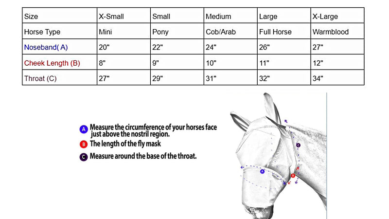 Derby Originals UV-Blocker Extra Comfort Soft Mesh Lycra Horse Fly Mask with Ears with One Year Warranty - PawsPlanet Australia