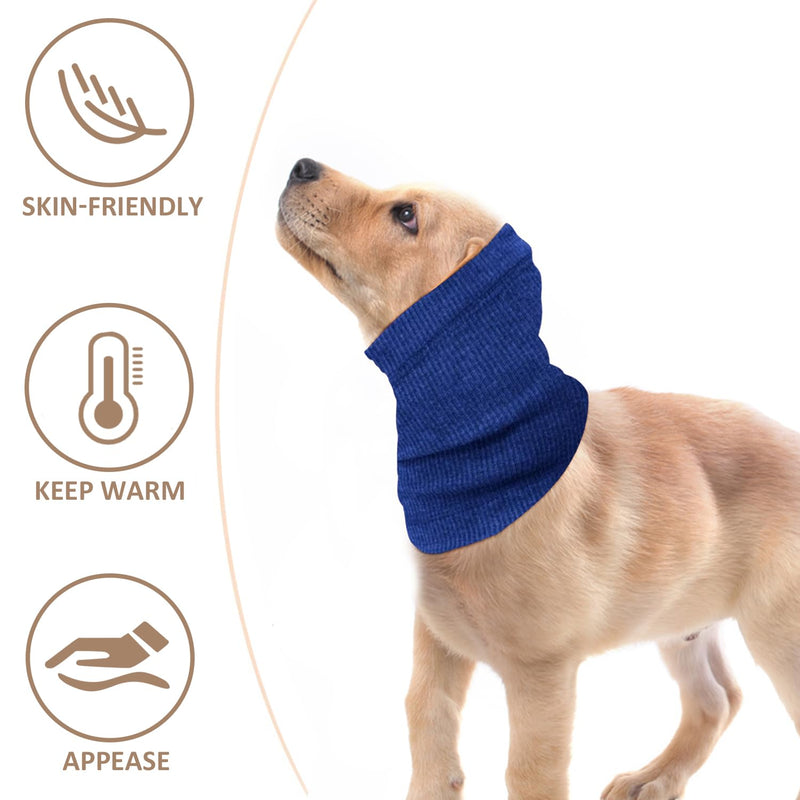 Pack of 2 Pet Headwear, Thickened Warm Accessories, Soothing Headwear for Dogs, Elastic Earmuffs for Dogs, Neck Protection for Pets, Used for Grooming