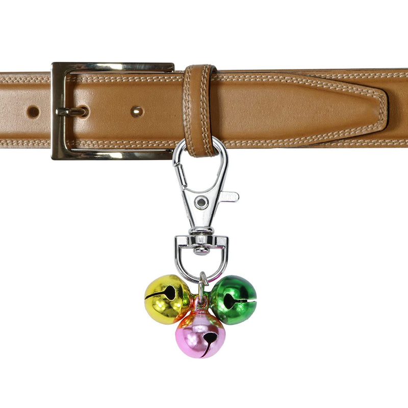 Cat Collar Bells Loud Dog Bell Training Charm Pendants for Pet Puppy Kitty Necklace Collar 10 PCS Colorful - PawsPlanet Australia