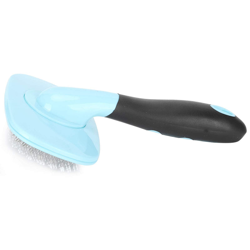 Pet Hair Comb, 360 Degree Rotating Slicker Brush with Massage Function for All Hair Types Pet Owners Groomers and Multi Pet Households - PawsPlanet Australia