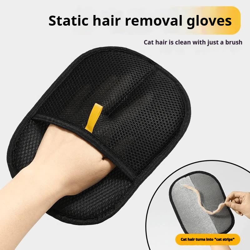 Pet Hair Removal Glove,2Pcs Electrostatic Gloves Pet Hair Removal, 2025 Pet Hair Remover Glove, Washable Reusable Dogs Cats Hair Gloves for Furniture Bed Sheets Couch Clothes Carpet Car Seat - PawsPlanet Australia